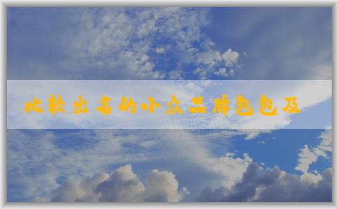 比較出名的小眾品牌包包及其優(yōu)點(diǎn)